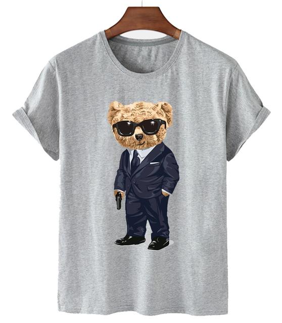 חולצת דוב סוכן